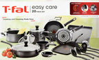 T-fal Easy Care Ceramic Non-Stick Cookware Set, 12-Piece Pots and Pans with Lids – Durable, Scratch Resistant, Healthy Cooking