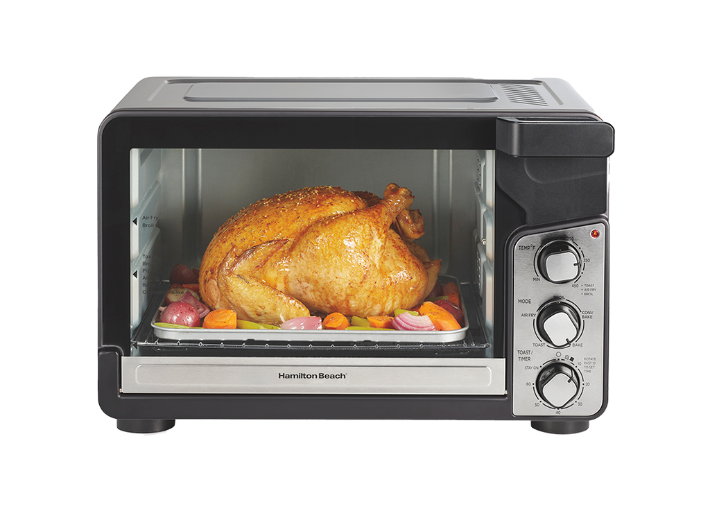 Extra-Large Easy View Toaster Oven – Countertop Convection Oven with Clear Window & Multiple Cooking Functions
