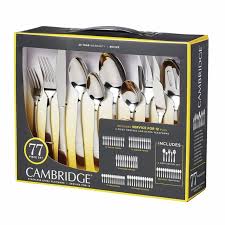 77-Piece Stainless Steel Flatware Set – Service for 12 with Serving Utensils, Durable Silverware for Everyday Dining & Special Occasions